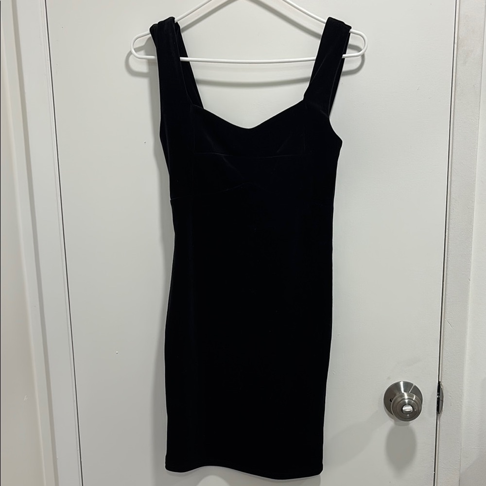 New Forever 21 Velvet Little Black Dress